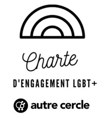 Logo de la Charte d'engagement LGBT+