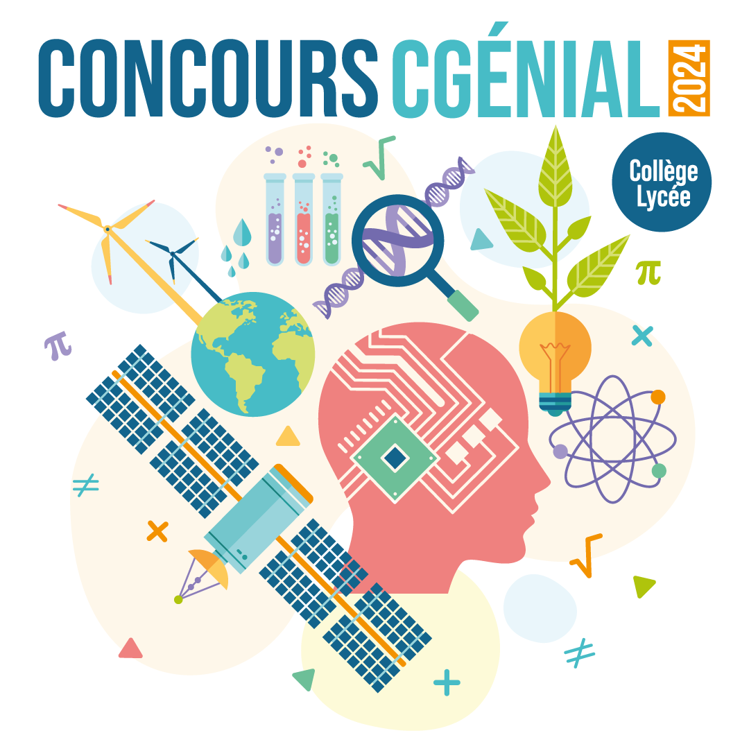 Flyer du concours CGénial 2024