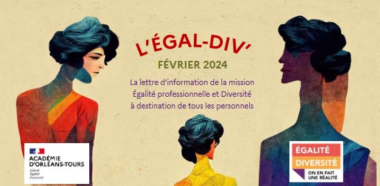 La lettre d’information de la mission Égalité professionnelle et Diversité à destination de tous les personnels