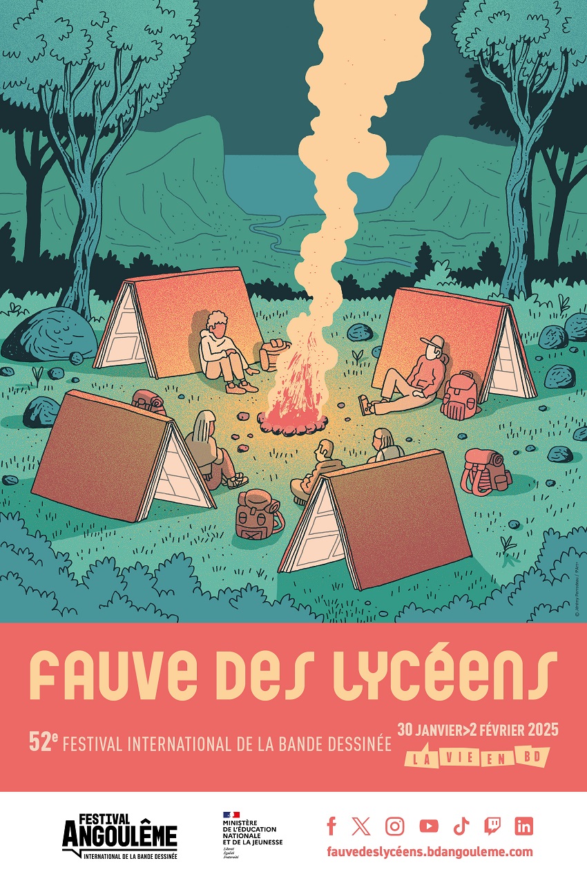 Affiche officielle du Fauve des lycéens 2025