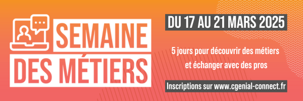 Logo Semaine des Métiers mars 2025