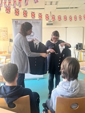 Rencontre avec des femmes militaires