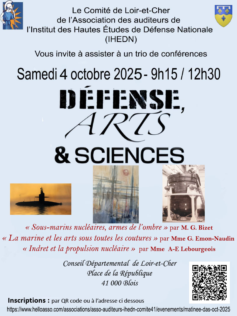 Affiche pour présenter les conférences du 04 octobre 2025.