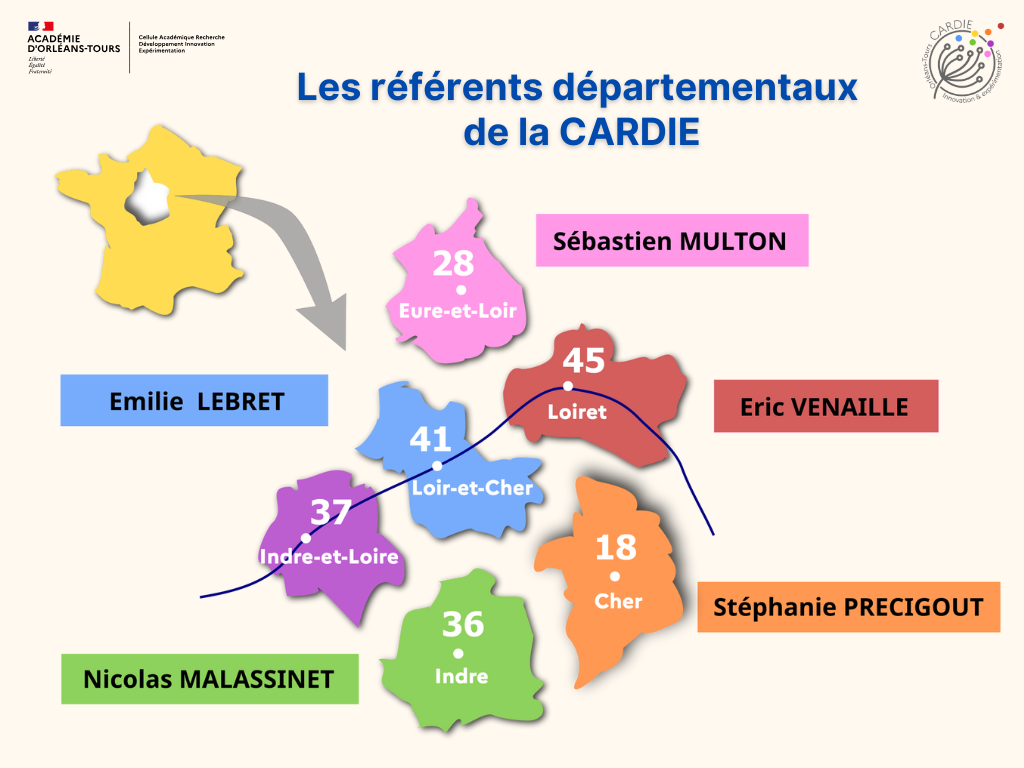 Référents départementaux CARDIE