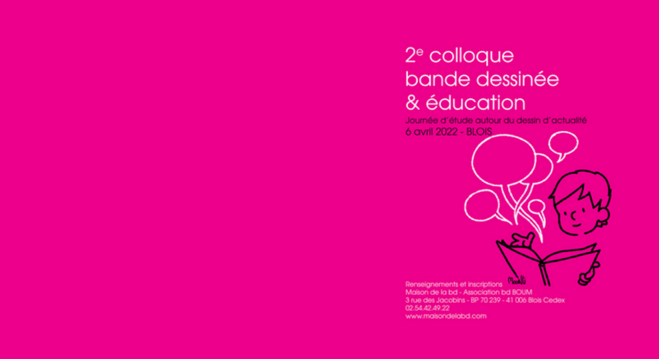 2° colloque bande dessinée & éducation