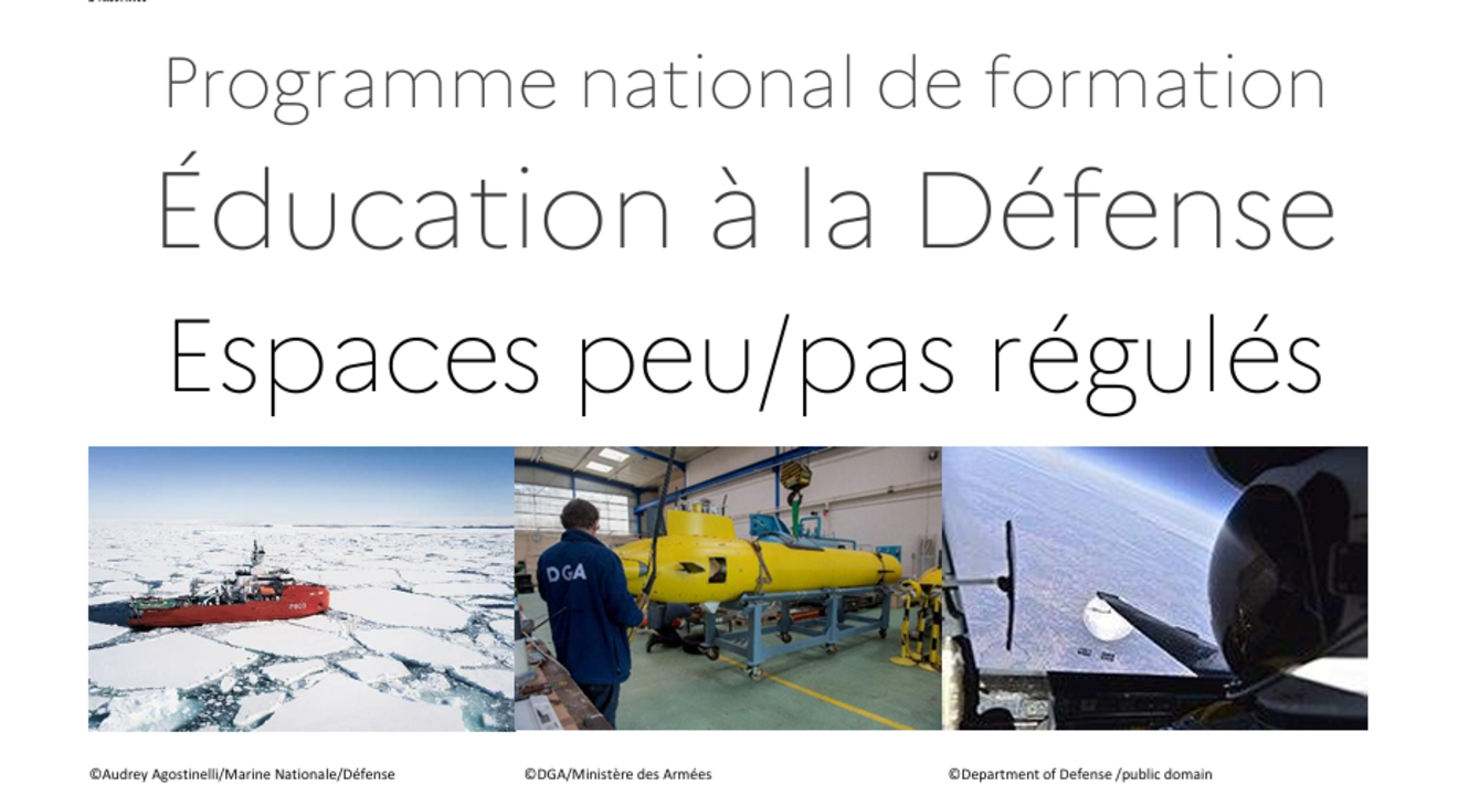 Séminaire Espaces peu ou pas régulés
