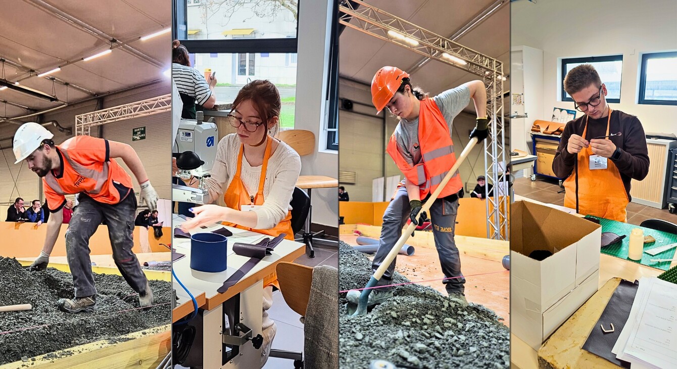 Des candidats Worldskills du Centre-Val de Loire lors des compétitions régionales 2025