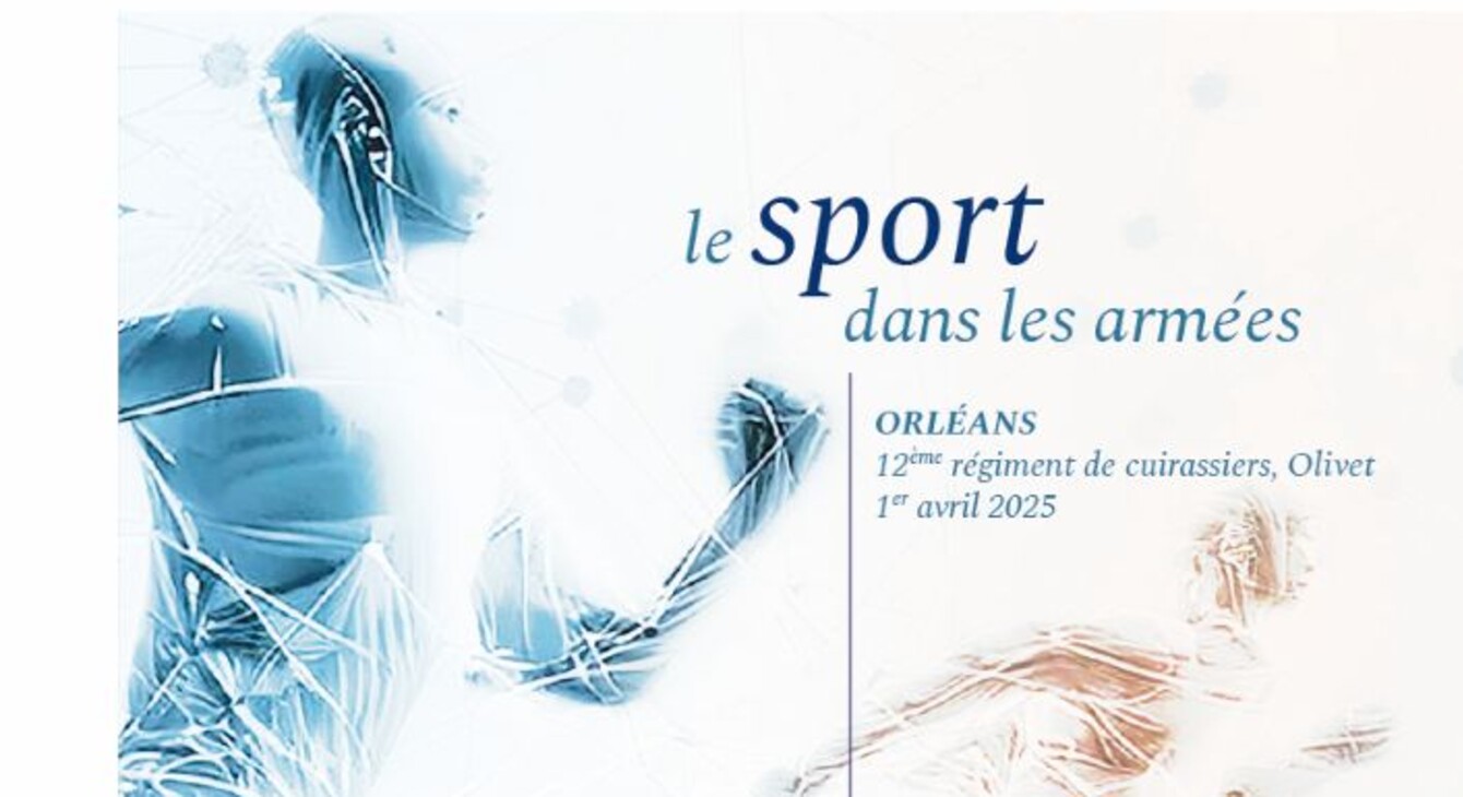 Affiche du séminaire 2025 du Trinôme académique intitulé le sport dans les armées
