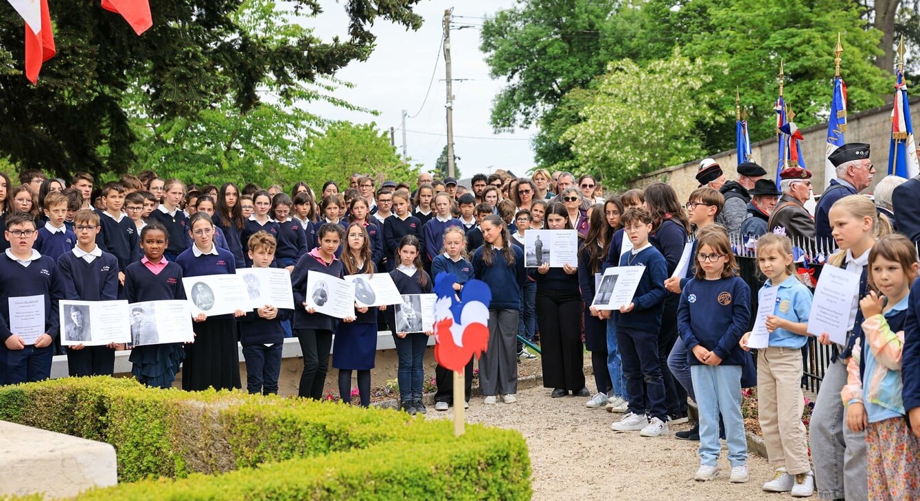 Cérémonie du 08 mai à Sambin