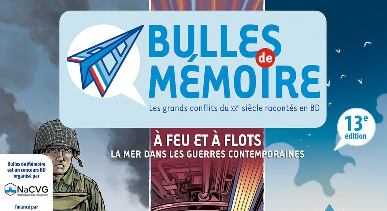 Affiche du concours Bulles de mémoire 2026-2027