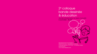2° colloque bande dessinée & éducation