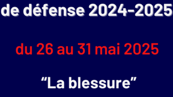 logo semaine des classes de défense 2024-2025
