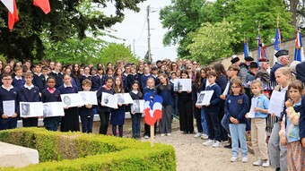 Cérémonie du 08 mai à Sambin