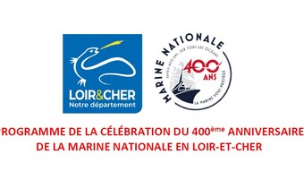 Logo400 ans Marine Conseil départemental Loir-et-Cher