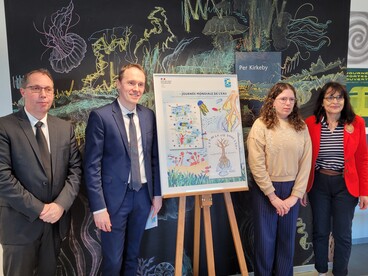 Remise prix Concours affiches "Il y a de la vie dans l'eau !" 2024